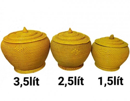 Combo Bộ Ấm Tích 1,5L, 2.5L, 3,5L.. + Giành Ủ Trà + Trà Sơn Mật Hồng Sâm 200Gr