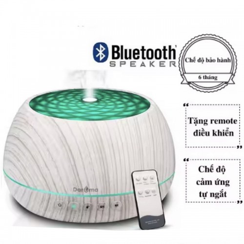 Máy Khuếch Tán Tinh Dầu Loa Bluetooth 1000ml (Remote)+ Tặng Chai Tinh Dầu 10ml