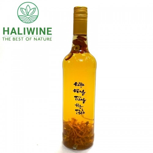 Rượu Đông Trùng Hạ Thảo Khô Chai 750ml