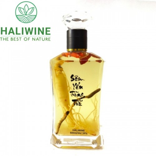 Rượu Sâm Yến Trùng Tửu HALIWINE Chai 500ml