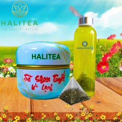 Trà Shan Tuyết Ủ Lạnh HALITEA Túi Tam Giác Hộp Thiếc 50g/ hộp/...