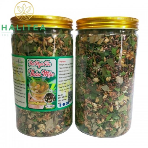 Trà Ngũ Cốc 9 Vị Thảo Mộc Hũ 500Gr