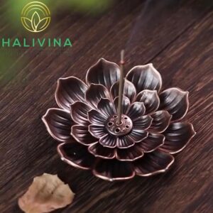 Đế Cắm Nhang Hoa Sen Ba Tầng